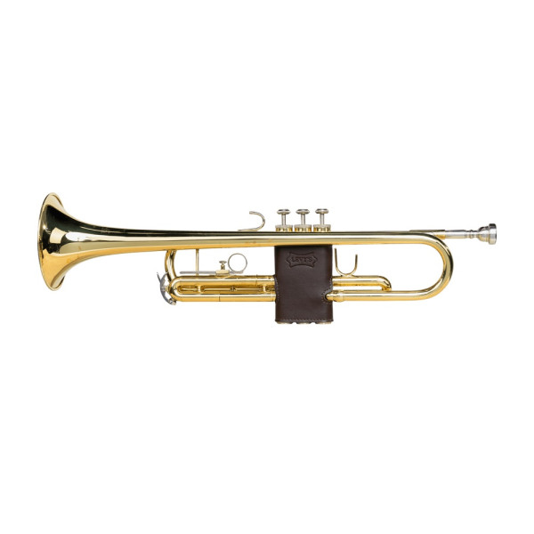Захисний чохол для клапанів труби LEVY'S LVG1-VGNDBR LEATHER VALVE GUARD TRUMPET (VEGAN DARK BROWN)