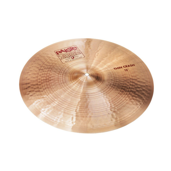 Тарілка креш PAISTE 2002 Thin Crash 18"