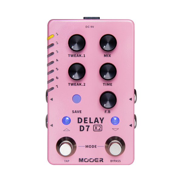 Педаль ефектів MOOER D7 X2 Delay