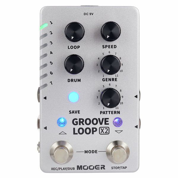Педаль ефектів MOOER GROOVE LOOP X2