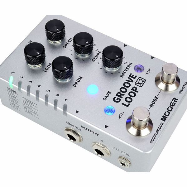 Педаль ефектів MOOER GROOVE LOOP X2