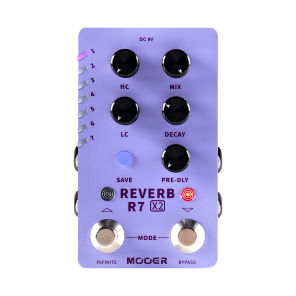 Педаль ефектів MOOER R7 X2 Reverb