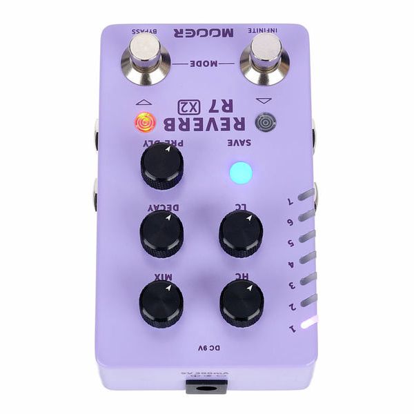 Педаль ефектів MOOER R7 X2 Reverb