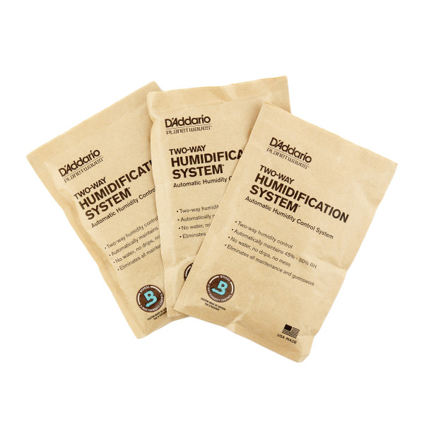 Змінні пакети для зволожувача D'ADDARIO PW-HPRP-03 Two-Way Humidification Replacement 3-Pack