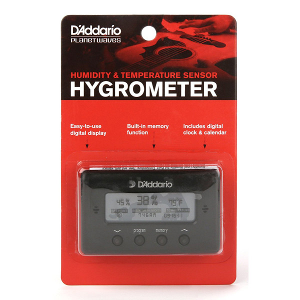 Гігрометр і вимірювач температури D'ADDARIO PW-HTS Humidity & Temperature Sensor
