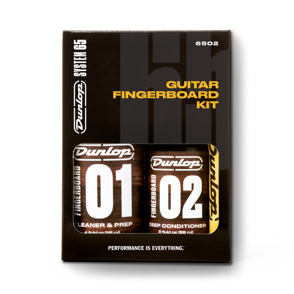 Набір засобів по догляду за гітарою DUNLOP 6502 SYSTEM 65 GUITAR FINGERBOARD KIT