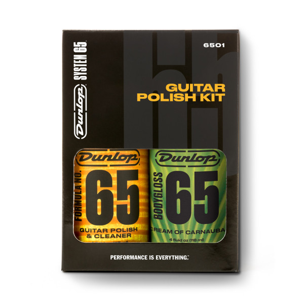 Набір засобів по догляду за гітарою DUNLOP 6501 SYSTEM 65 GUITAR POLISH KIT