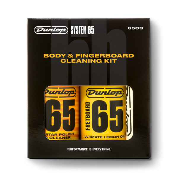 Набір засобів по догляду за гітарою DUNLOP 6503 SYSTEM 65 BODY AND FINGERBOARD CLEANING KIT