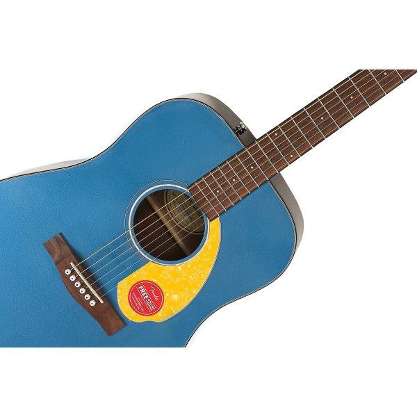 Акустична гітара FENDER CD-60S FSR BLUE PEARL w/YELLOW PICKGUARD