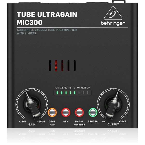 Ламповий мікрофонний підсилювач BEHRINGER MIC300