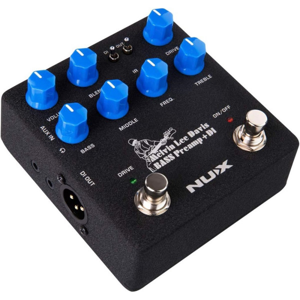 Педаль ефектів NUX MLD Bass Preamp + DI Pedal (NBP-5)