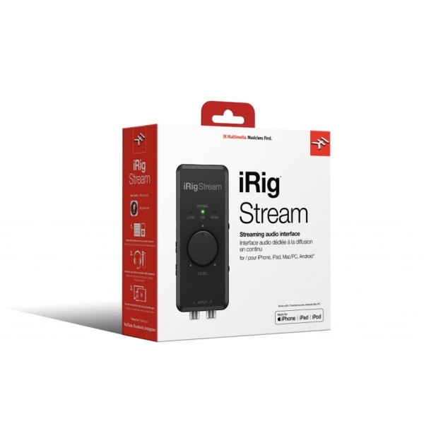 Аудіоінтерфейс IK MULTIMEDIA IRIG STREAM
