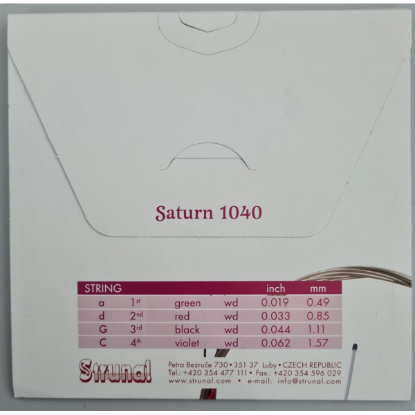 Комплект струн для віолончелі STRUNAL Saturn 1040