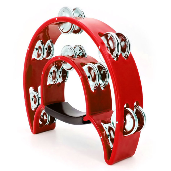 Тамбурин MAXTONE 818 Dual Power Tambourine (Red)