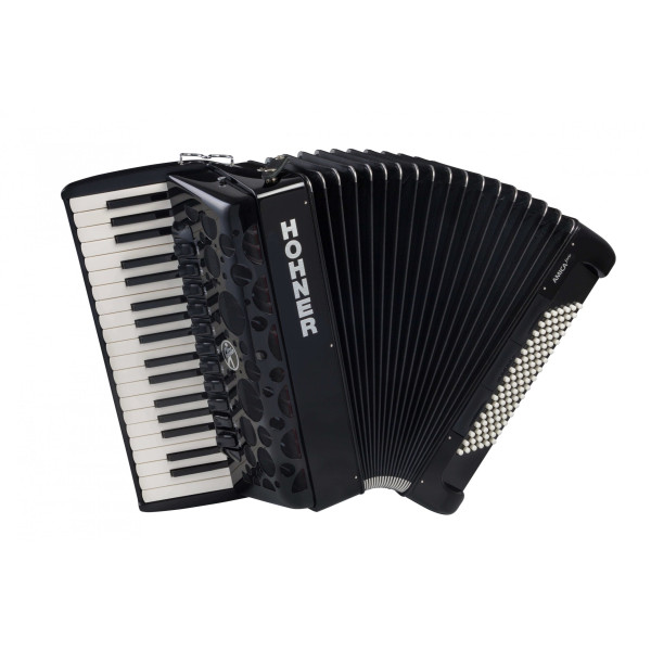 Акордеон HOHNER Amica Forte IV 96 Black A38221 Optisound SilentKey