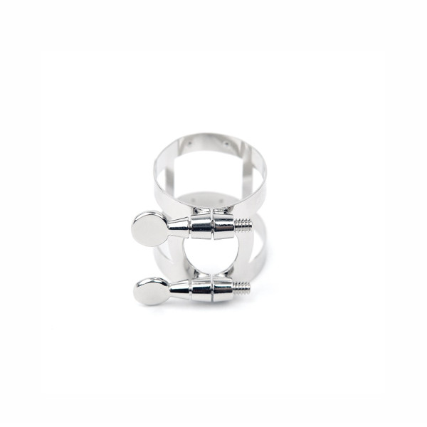 Лігатура для альт саксофона D'ADDARIO RICO LIGATURE FOR ALTO SAXOPHONE NICKEL-PLATED
