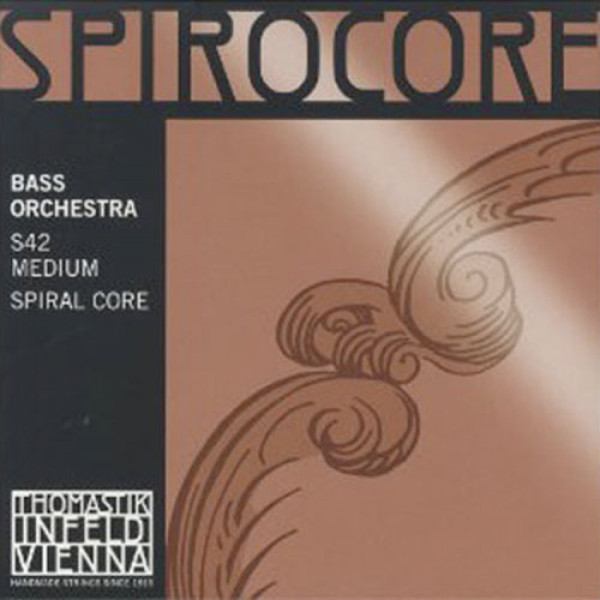Комплект струн для контрабаса THOMASTIK Spirocore Bass S42