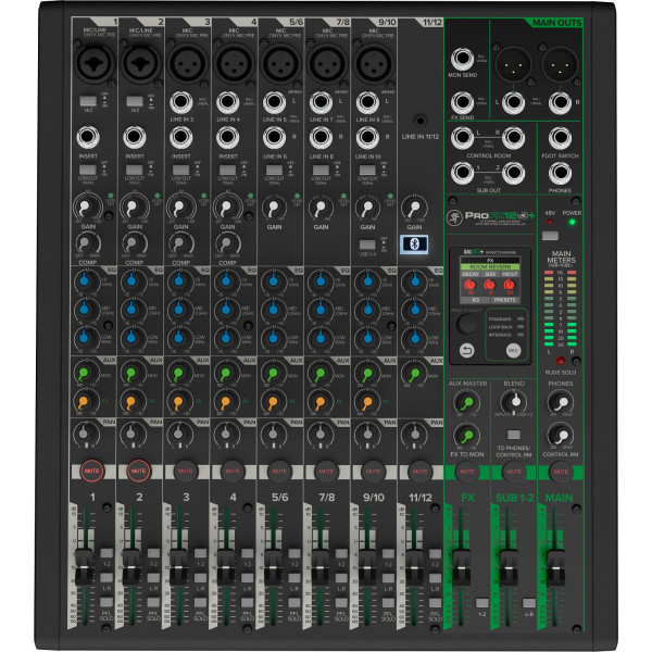 Мікшерний пульт MACKIE ProFX12 V3+