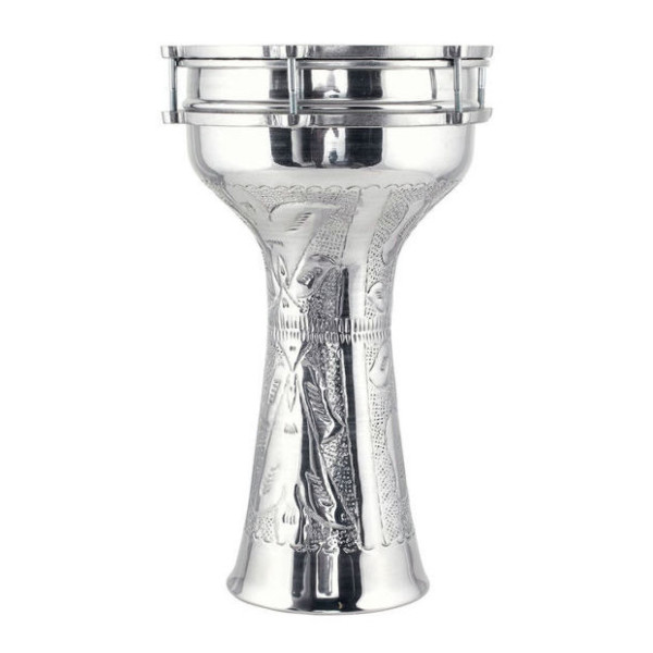 Дарбука MEINL HE-315 Aluminum Jingle Hand Hammered