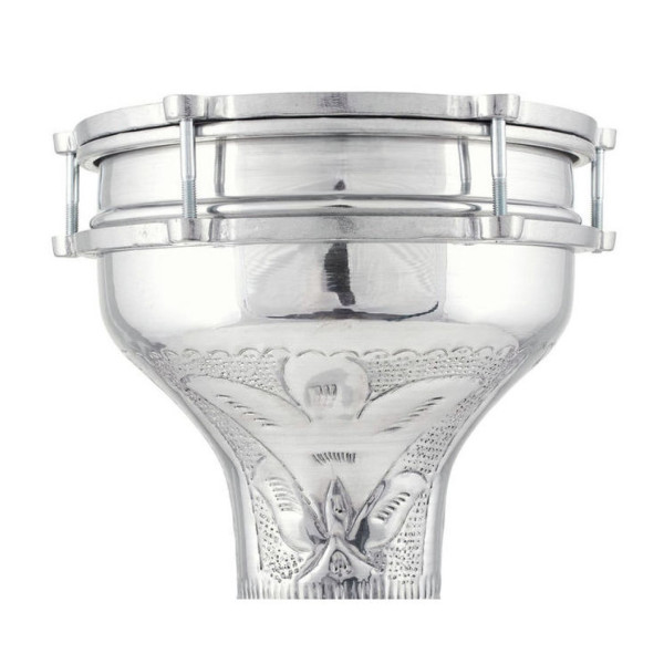Дарбука MEINL HE-315 Aluminum Jingle Hand Hammered