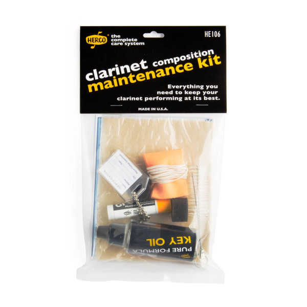 Набір по догляду за композитним кларнетом DUNLOP HE106 Composition Clarinet Maintenance Kit