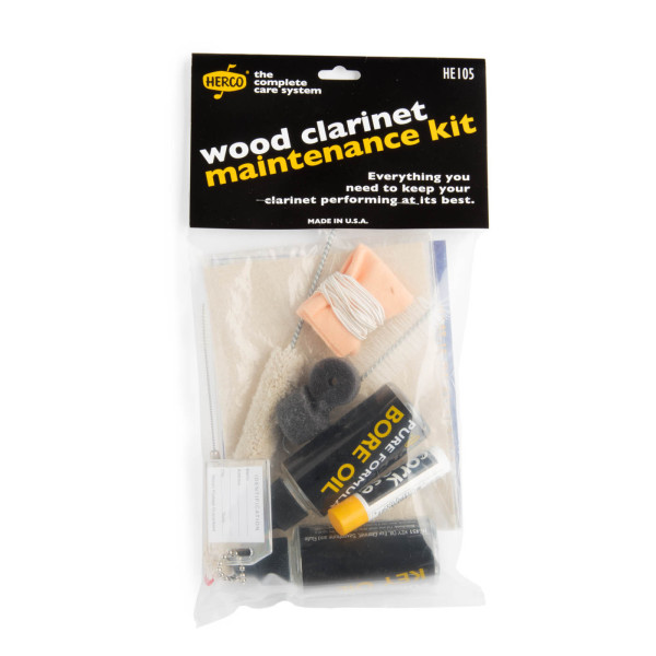 Набір по догляду за дерев'яним кларнетом DUNLOP HE105 Wood Clarinet Maintenance Kit