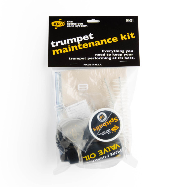 Набір по догляду за трубою/корнетом DUNLOP HE81 Trumpet/Cornet complete care kit