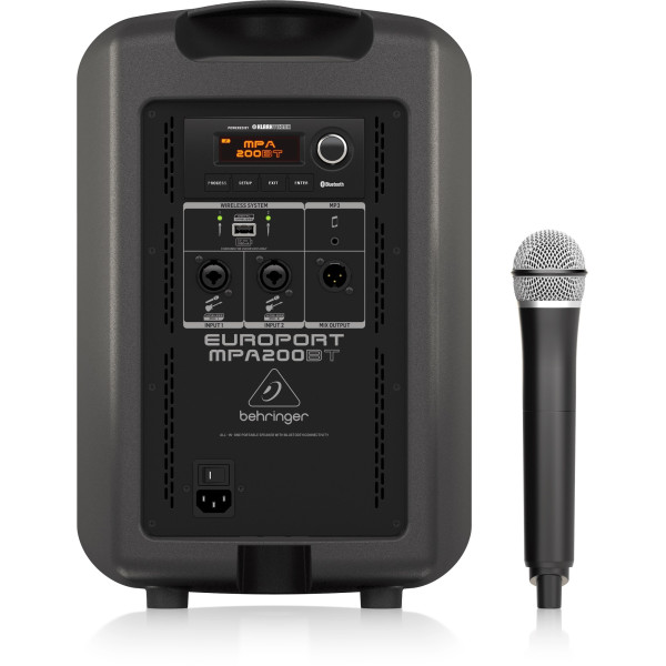 Автономна акустична система BEHRINGER MPA200BT