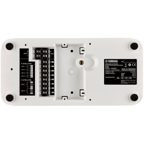 Інсталяційний сабвуфер YAMAHA VXS3S (WHITE)