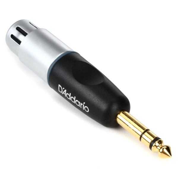 Перехідник D'ADDARIO PW-P047AA 1/4 INCH MALE BALANCED TO XLR FEMALE