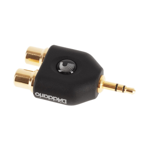 Перехідник D'ADDARIO PW-P047C 1/8 INCH MALE STEREO TO DUAL RCA FEMALE