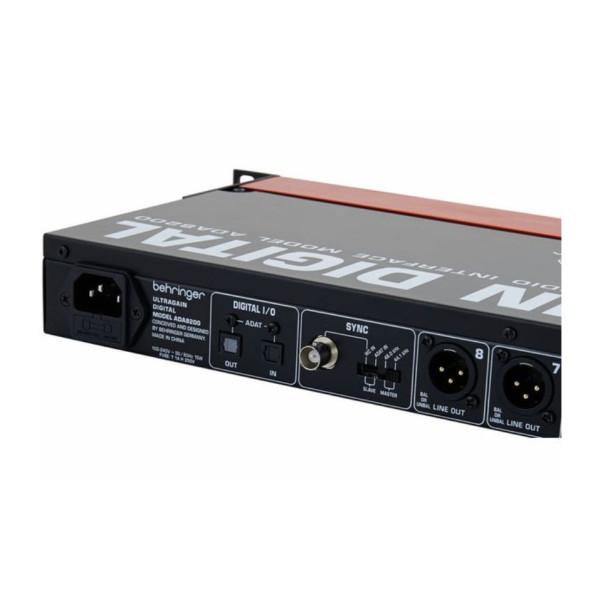 Аудіоінтерфейс BEHRINGER ULTRAGAIN DIGITAL ADA8200