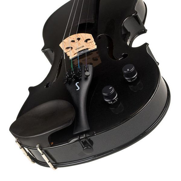Електроакустична скрипка STENTOR 1515/ABK HARLEQUIN ELECTRIC VIOLIN OUTFIT 4/4 (BLACK)