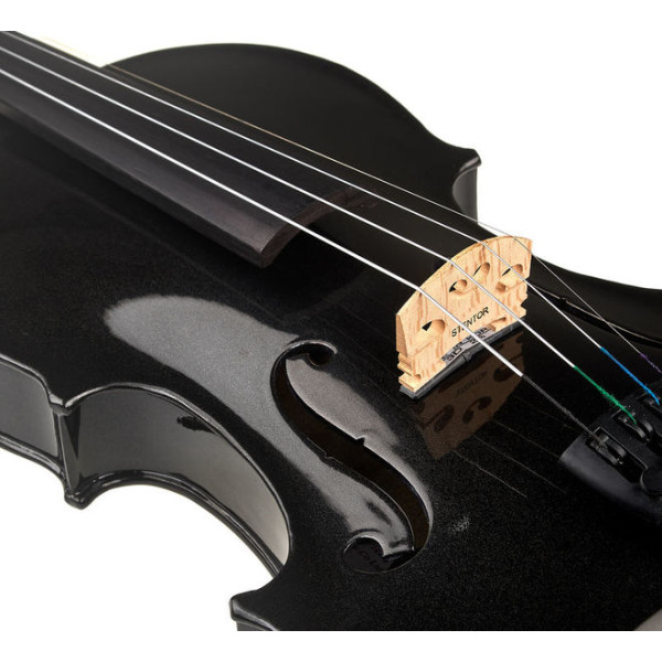Електроакустична скрипка STENTOR 1515/ABK HARLEQUIN ELECTRIC VIOLIN OUTFIT 4/4 (BLACK)