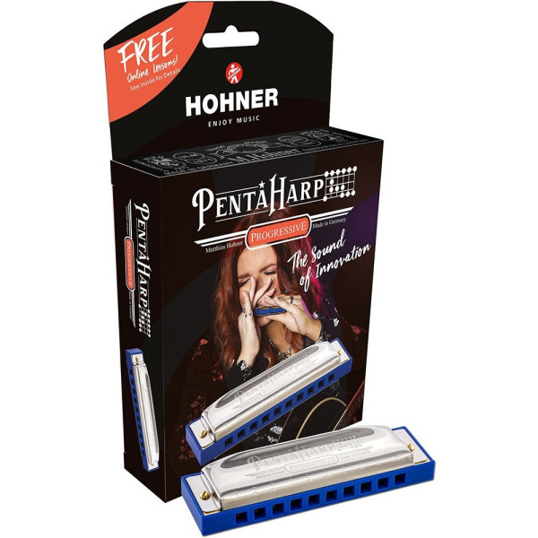 Губна гармошка HOHNER Progressive Pentaharp M2103X D-minor