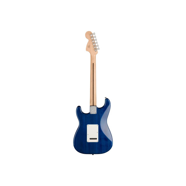 Електрогітара SQUIER AFFINITY SERIES FSR STRATOCASTER QMT SAPPHIRE BLUE TRANSPARENT