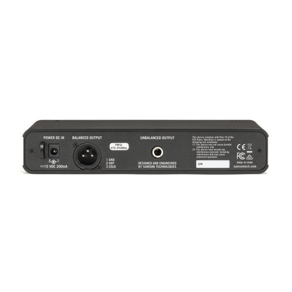 Радіосистема з петличним мікрофоном SAMSON CONCERT 88X PRESENTATION UHF WIRELESS SYSTEM WITH LM5