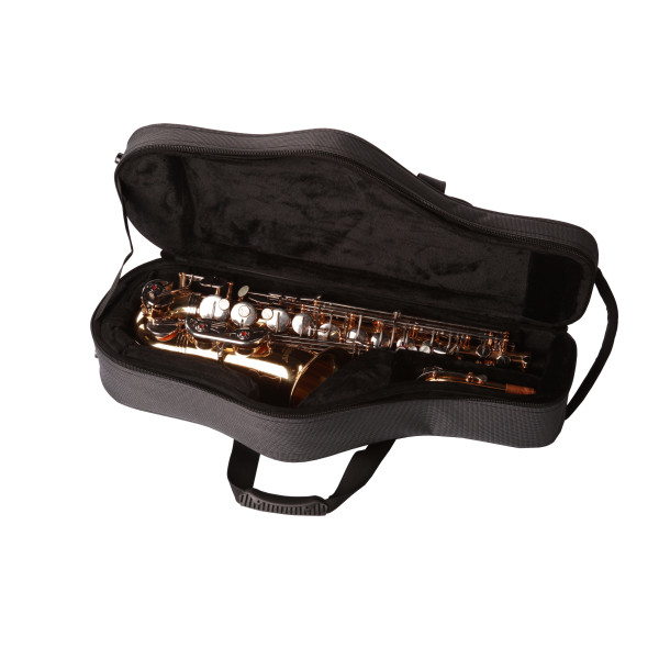 Футляр для альт саксофона GATOR GL-ALTOSAX-MPC ALTO SAX CASE W/MOUTHPIECE STORAGE