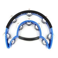 Тамбурин MAXTONE 818N/P POWER-2 TAMBOURINE W/PROTECTING TRIM (BLUE)