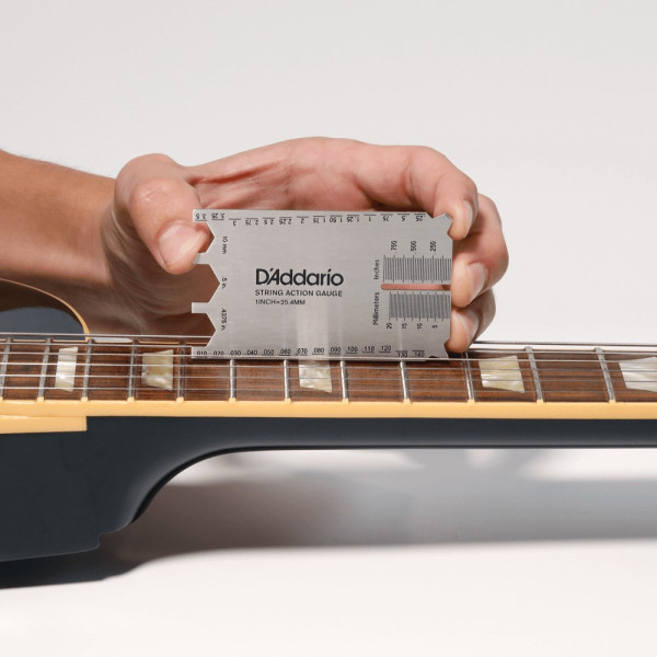 Лінійка для вимірювання висоти струн на грифі D'ADDARIO PW-SHG-01 String Height Gauge