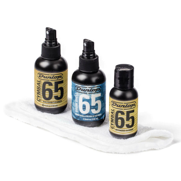Поліроль для тарілок DUNLOP 6400 SYSTEM 65 CYMBAL AND DRUM CARE KIT