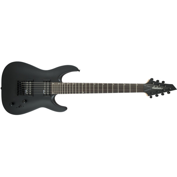 Електрогітара JACKSON JS22-7 DINKY AH SATIN BLACK