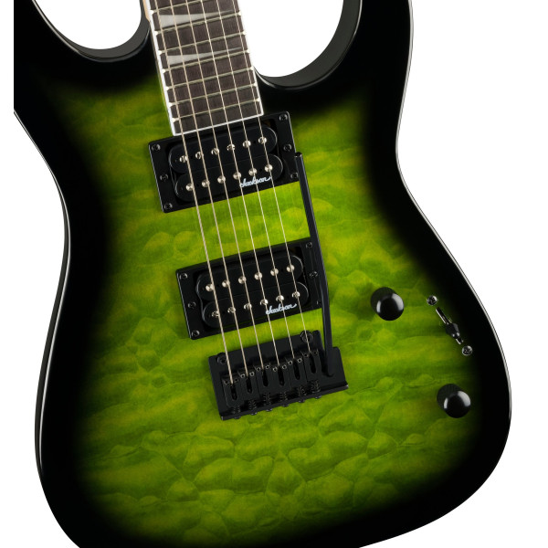 Електрогітара JACKSON JS20 DKQ 2PT TRANSPARENT GREEN