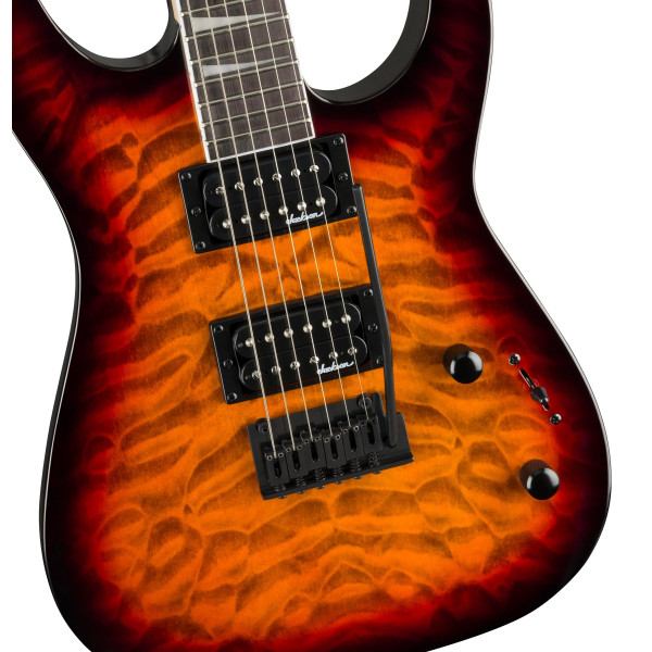 Електрогітара JACKSON JS20 DKQ 2PT TRANSPARENT TOBACCO BURST