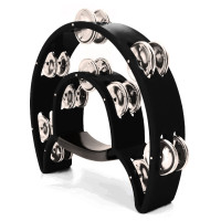 Тамбурин MAXTONE 818 DUAL POWER TAMBOURINE (BLACK)