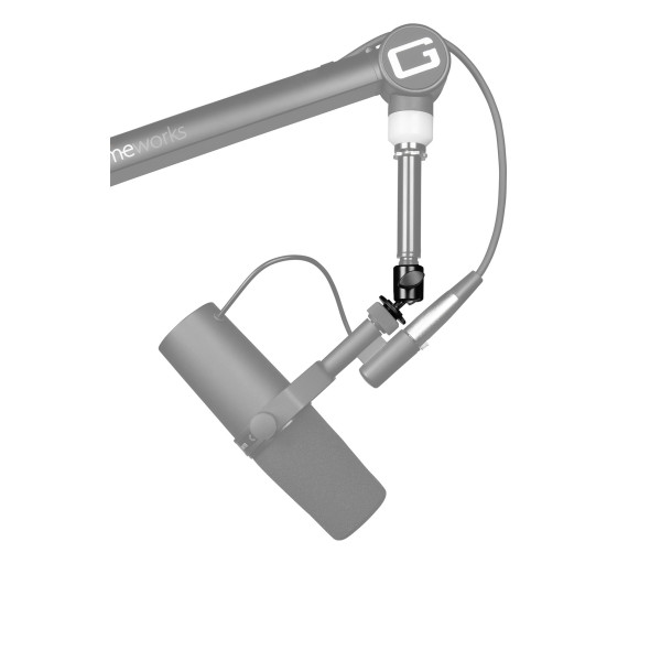 Тримач мікрофонний GATOR FRAMEWORKS GFW-MIC-BALLHEAD-MT 5/8"-27 BALL-AND-SOCKET HEAD MIC STAND ADAPTER