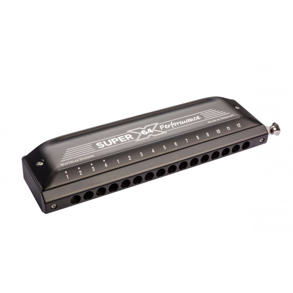 Губна гармошка HOHNER Performance Super 64X Black M758601 C-major