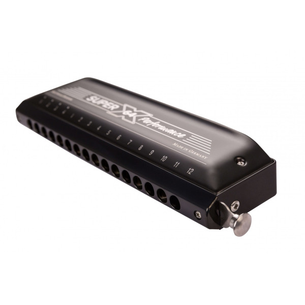 Губна гармошка HOHNER Performance Super 64X Black M758601 C-major