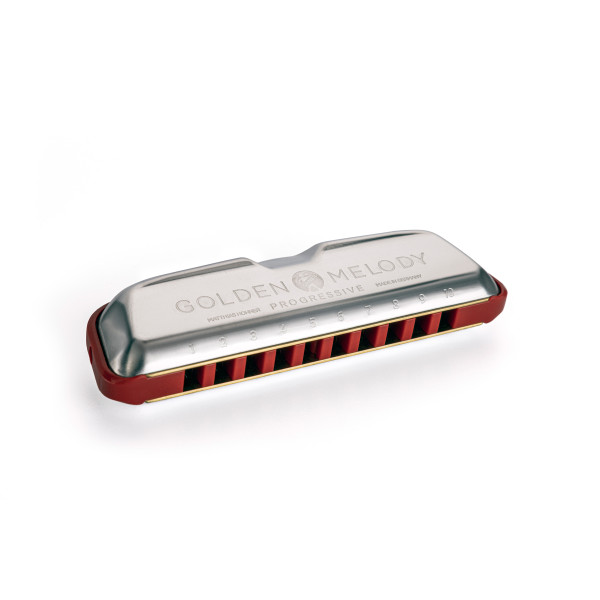 Губна гармошка HOHNER Golden Melody Progressive G-Major M54408X