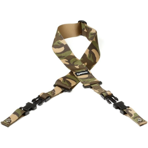 Гітарний ремінь DIMARZIO CORDURA CLIPLOCK CAMO DD2200